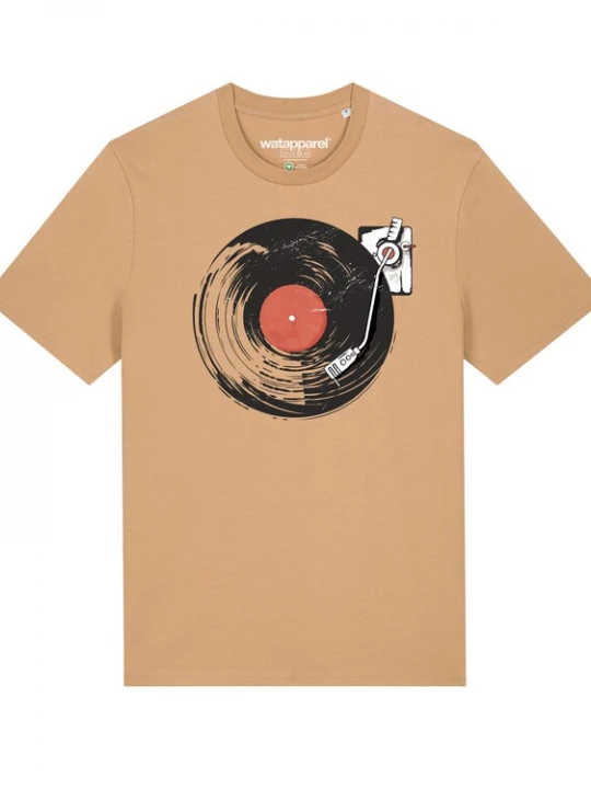 Foto van product Watapparel Shirt beige / oranje / zwart