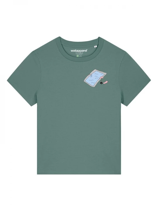 Foto van product Watapparel Shirt blauw / groen