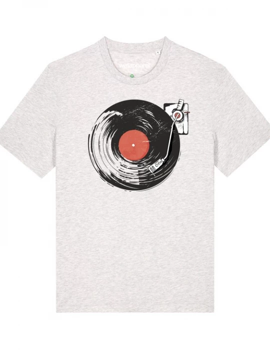 Foto van product Watapparel Shirt bloedrood / zwart / wit gemêleerd