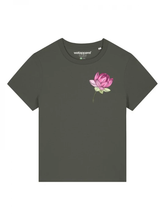 Foto van product Watapparel Shirt ' Blume ' groen / gemengde kleuren