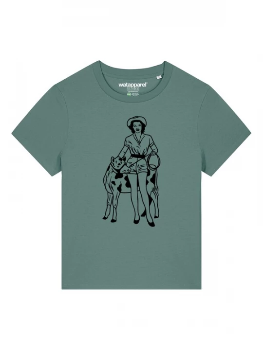 Foto van product Watapparel Shirt 'Cowgirl' spar / zwart