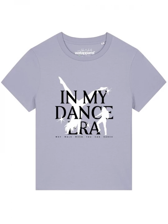 Foto van product Watapparel Shirt 'Dance Era' sering / zwart / wit