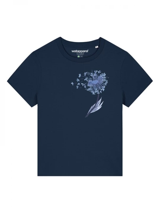 Foto van product Watapparel Shirt 'Dandelion' marine / navy / smoky blue / duifblauw / pastelblauw