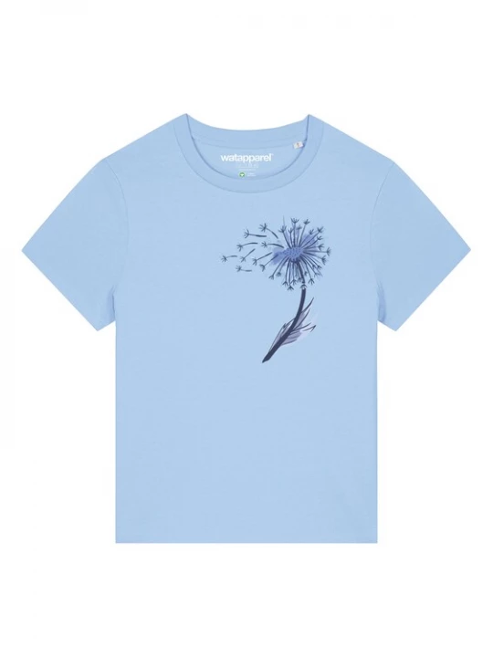 Foto van product Watapparel Shirt 'Dandelion' navy / lichtblauw