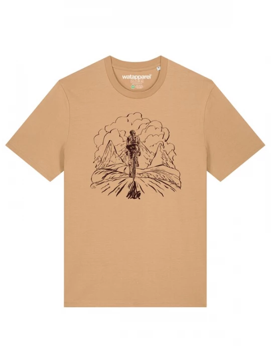 Foto van product Watapparel Shirt donkerbeige / zwart