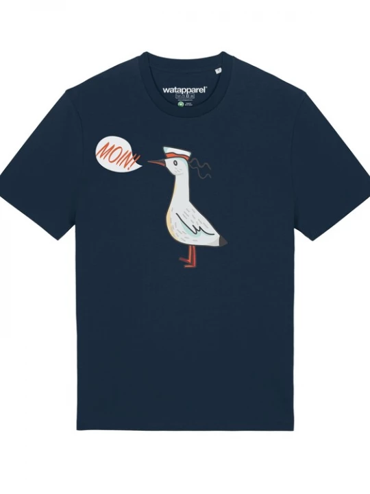 Foto van product Watapparel Shirt donkerblauw / gemengde kleuren