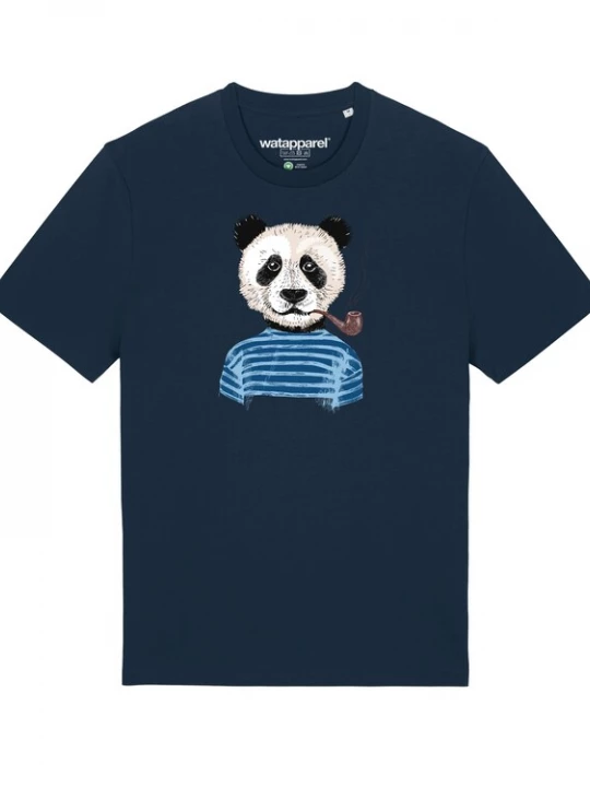 Foto van product Watapparel Shirt donkerblauw / gemengde kleuren