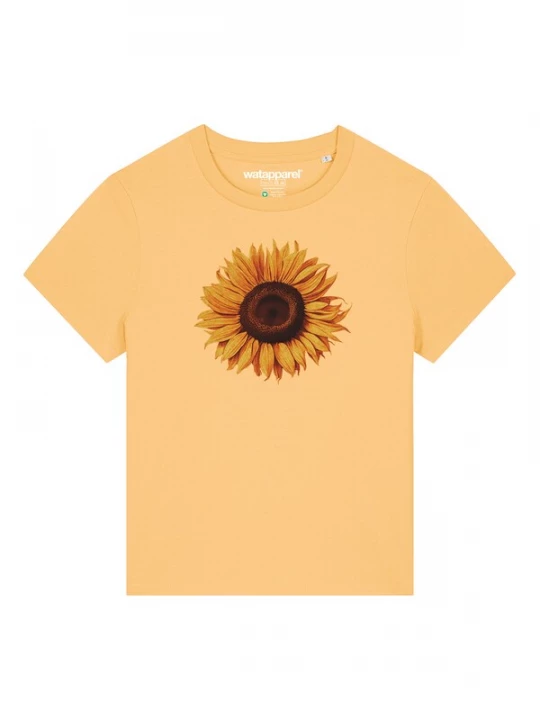 Foto van product Watapparel Shirt donkerbruin / honing / safraan