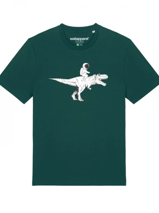 Foto van product Watapparel Shirt donkergroen / wit