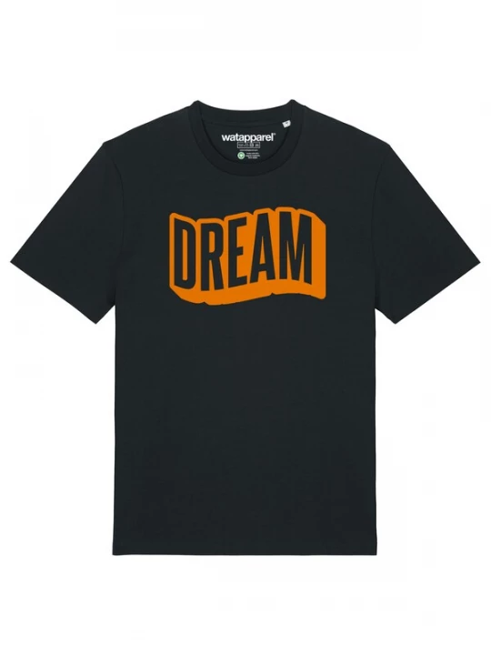Foto van product Watapparel Shirt 'Dream' oranje / zwart