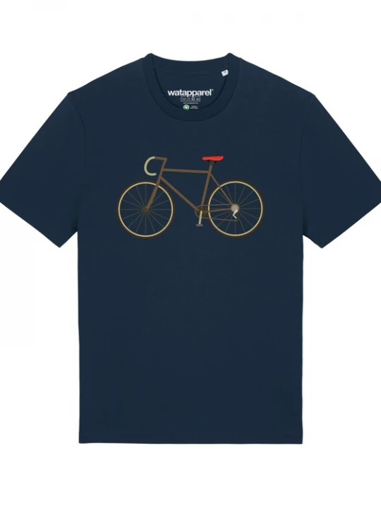 Foto van product Watapparel Shirt 'Fahrrad' navy / gemengde kleuren