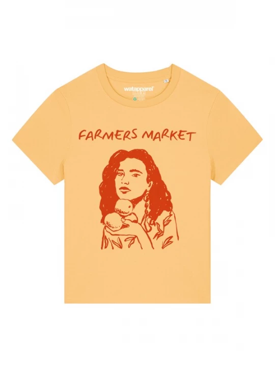 Foto van product Watapparel Shirt 'Farmers Market' honing / kreeft
