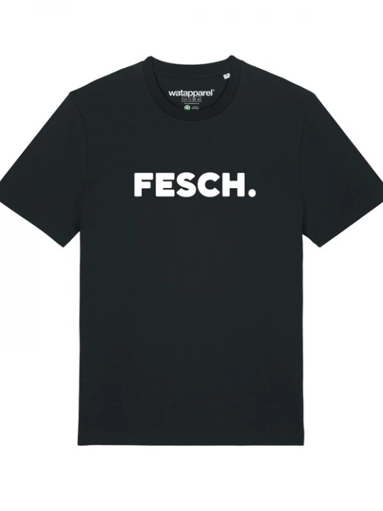 Foto van product Watapparel Shirt 'Fesch' zwart / wit