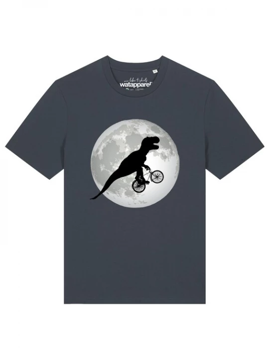 Foto van product Watapparel Shirt 'Flying TRex' antraciet
