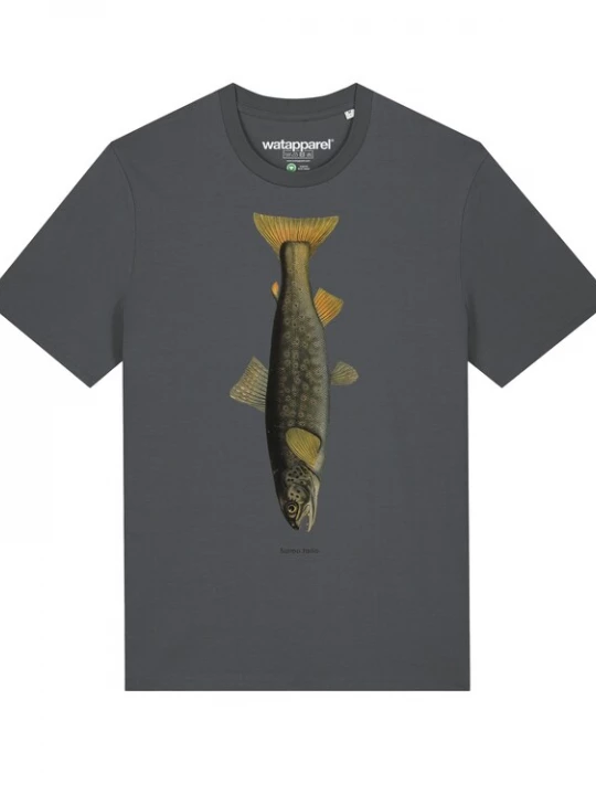 Foto van product Watapparel Shirt 'Forelle' antraciet / gemengde kleuren