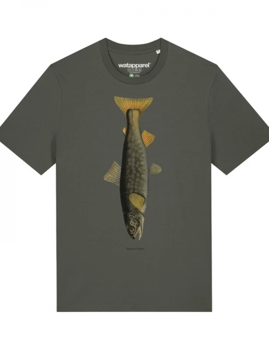Foto van product Watapparel Shirt 'Forelle' groen