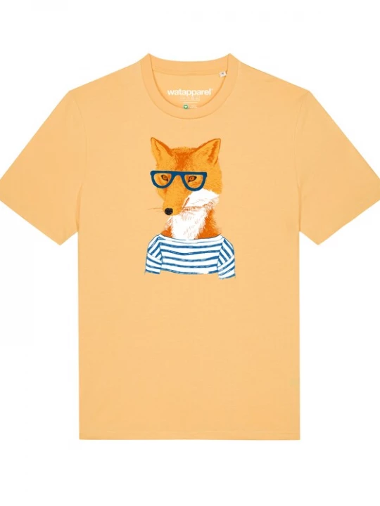 Foto van product Watapparel Shirt 'Fuchs' gemengde kleuren / lichtoranje