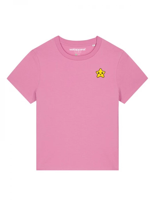 Foto van product Watapparel Shirt geel / rosa