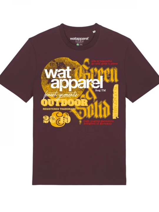 Foto van product Watapparel Shirt gemengde kleuren / donkerrood