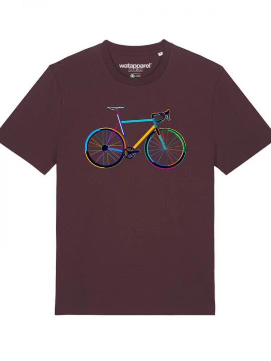 Foto van product Watapparel Shirt gemengde kleuren / donkerrood