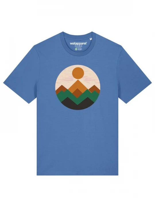Foto van product Watapparel Shirt 'Geometric Landscape 2' gemengde kleuren