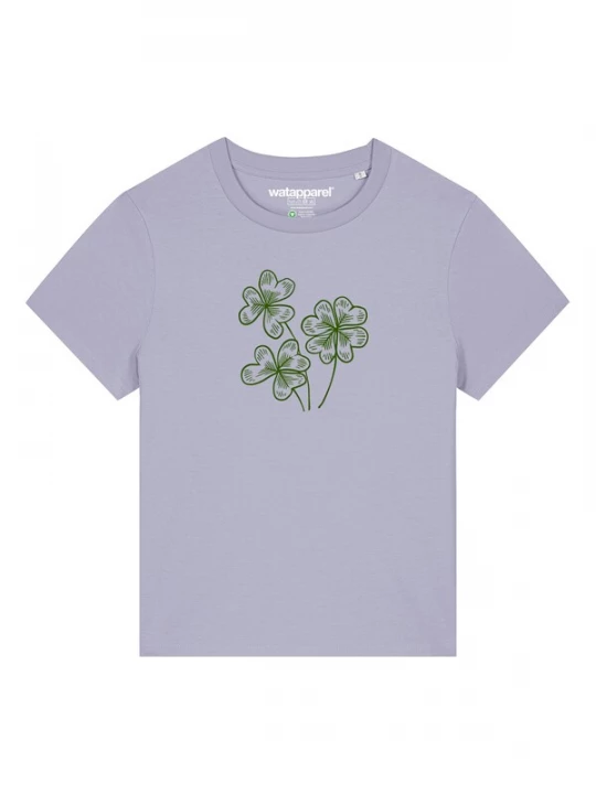 Foto van product Watapparel Shirt 'Glücksklee' groen / sering