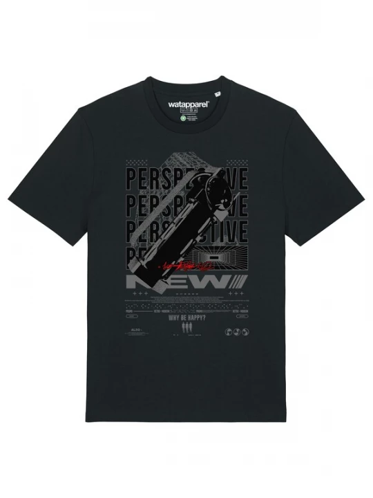 Foto van product Watapparel Shirt grijs / rood / zwart