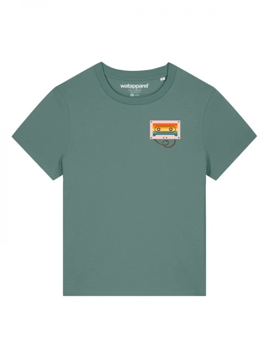 Foto van product Watapparel Shirt groen / gemengde kleuren