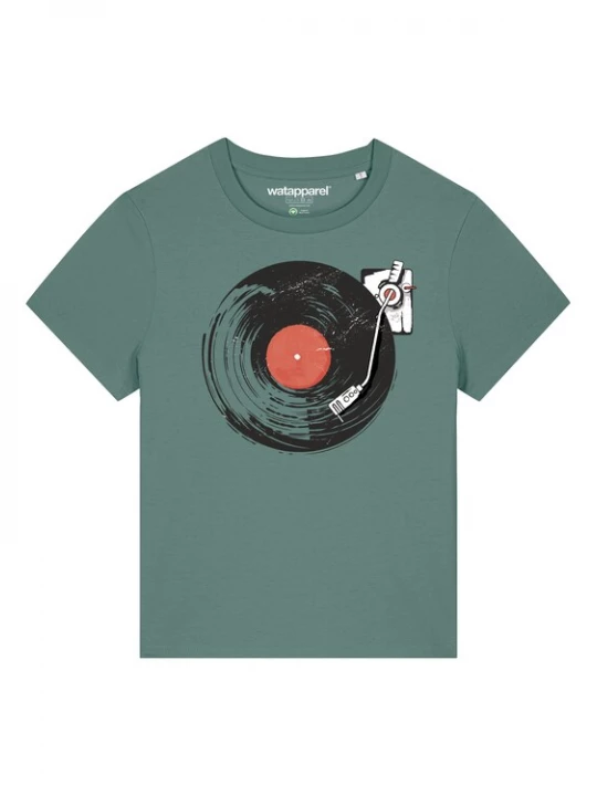 Foto van product Watapparel Shirt groen / oranje / zwart