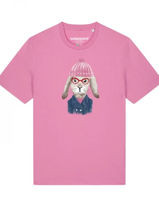 Foto van product Watapparel Shirt 'Hase' gemengde kleuren / pink
