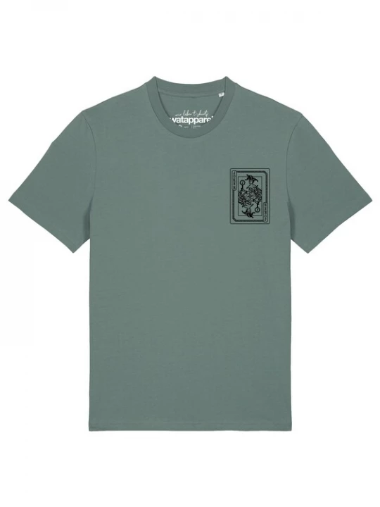 Foto van product Watapparel Shirt 'Joker' groen / zwart
