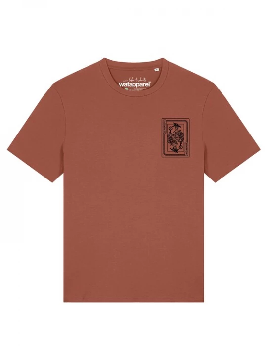 Foto van product Watapparel Shirt 'Joker' roestrood