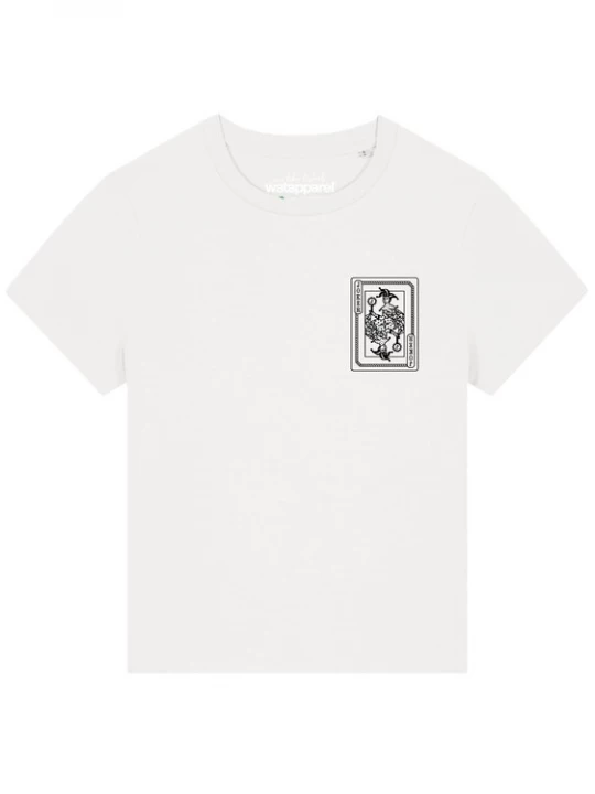 Foto van product Watapparel Shirt 'Joker' zwart / wit