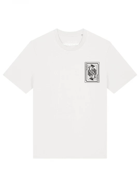 Foto van product Watapparel Shirt 'Joker' zwart / wit