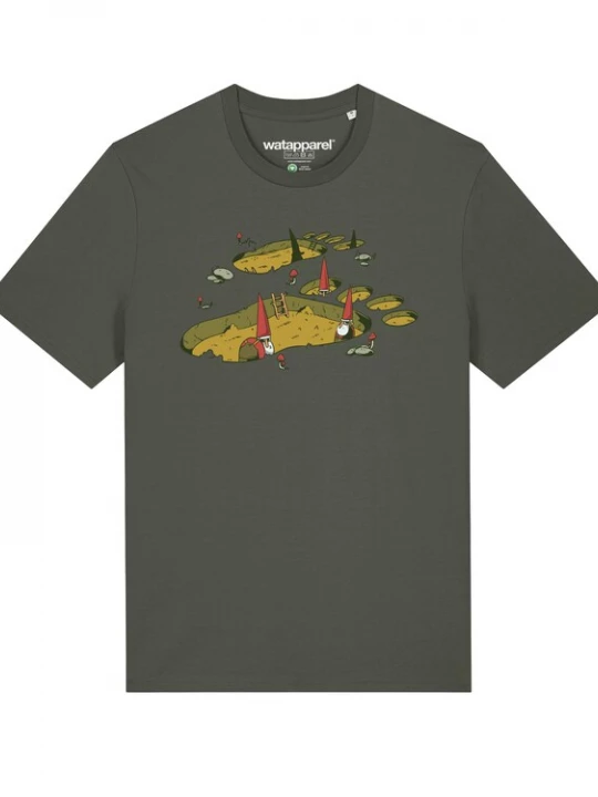 Foto van product Watapparel Shirt kaki / gemengde kleuren