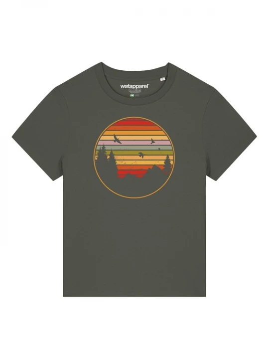 Foto van product Watapparel Shirt kaki / gemengde kleuren