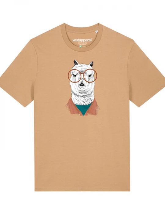 Foto van product Watapparel Shirt 'Lama' beige / gemengde kleuren