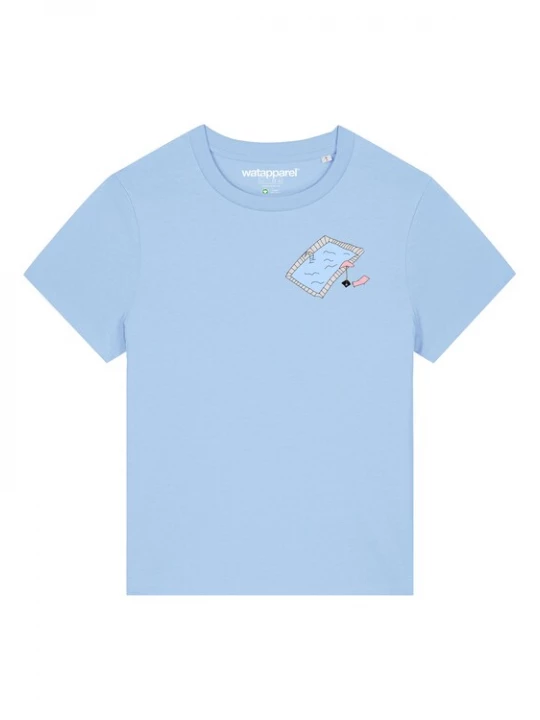 Foto van product Watapparel Shirt lichtblauw / gemengde kleuren