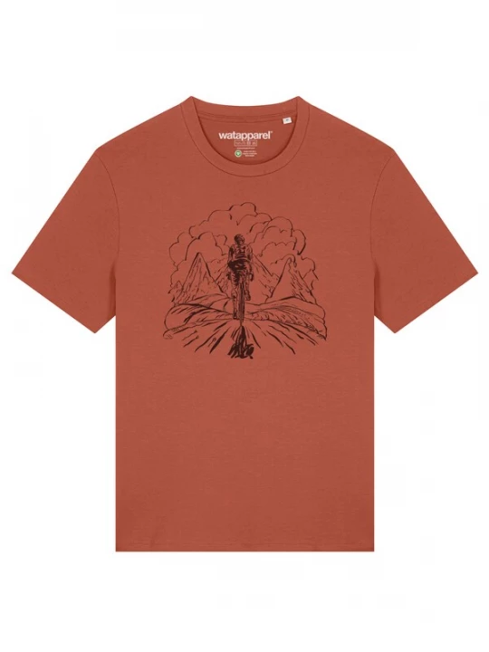 Foto van product Watapparel Shirt lichtbruin / zwart