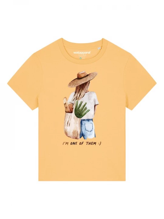 Foto van product Watapparel Shirt lichtgeel / gemengde kleuren