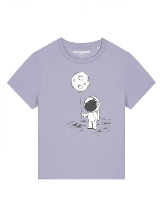 Foto van product Watapparel Shirt lichtlila / zwart / wit