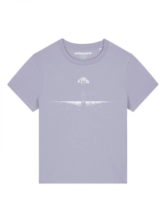 Foto van product Watapparel Shirt ' Lost in space ' sering / wit