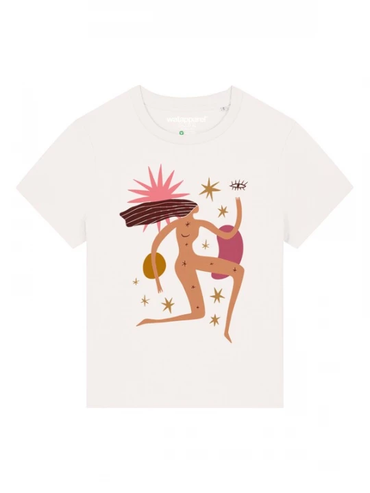 Foto van product Watapparel Shirt 'Love And Flex' wit