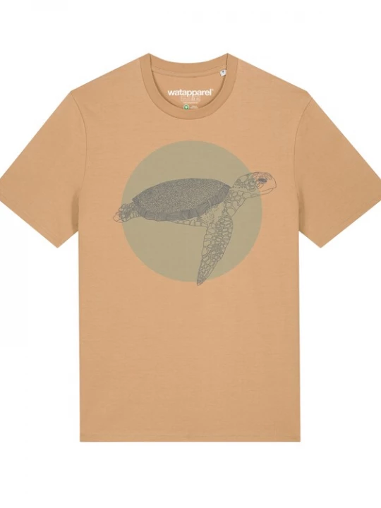 Foto van product Watapparel Shirt 'Meeresschildkröte' beige
