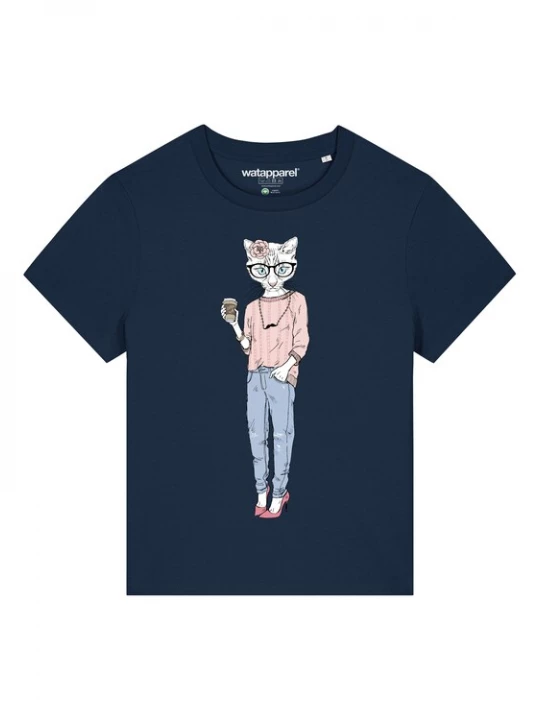 Foto van product Watapparel Shirt navy / gemengde kleuren