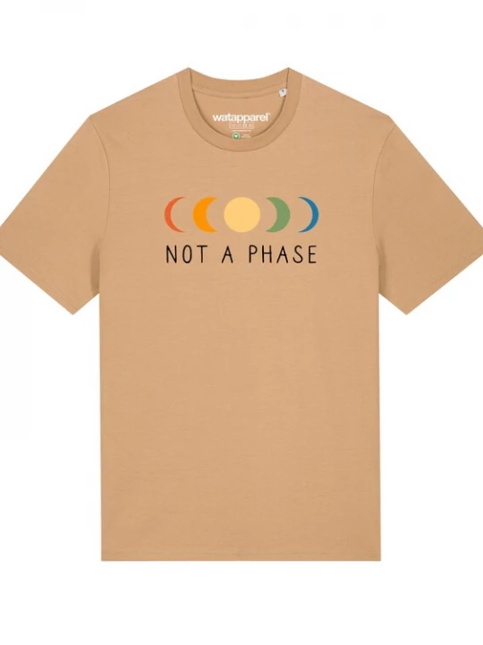 Foto van product Watapparel Shirt ' Not a Phase ' beige / gemengde kleuren