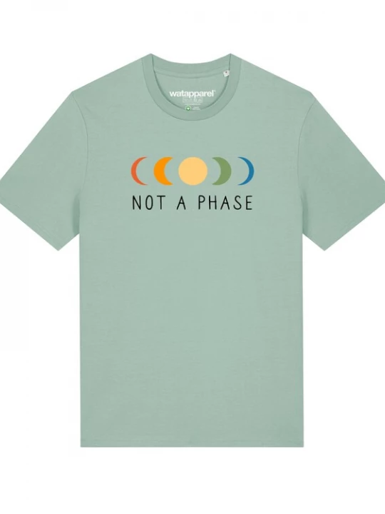 Foto van product Watapparel Shirt 'Not a Phase' blauw / gemengde kleuren