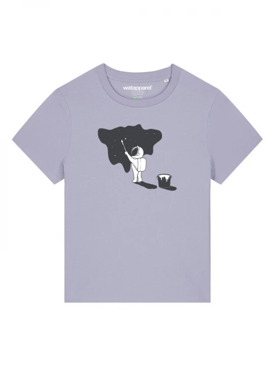 Foto van product Watapparel Shirt ' Painting space ' sering / gemengde kleuren