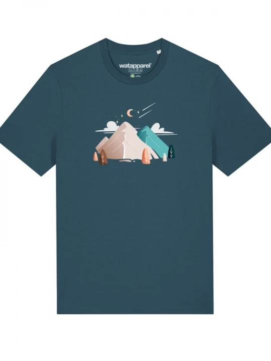Foto van product Watapparel Shirt petrol / gemengde kleuren