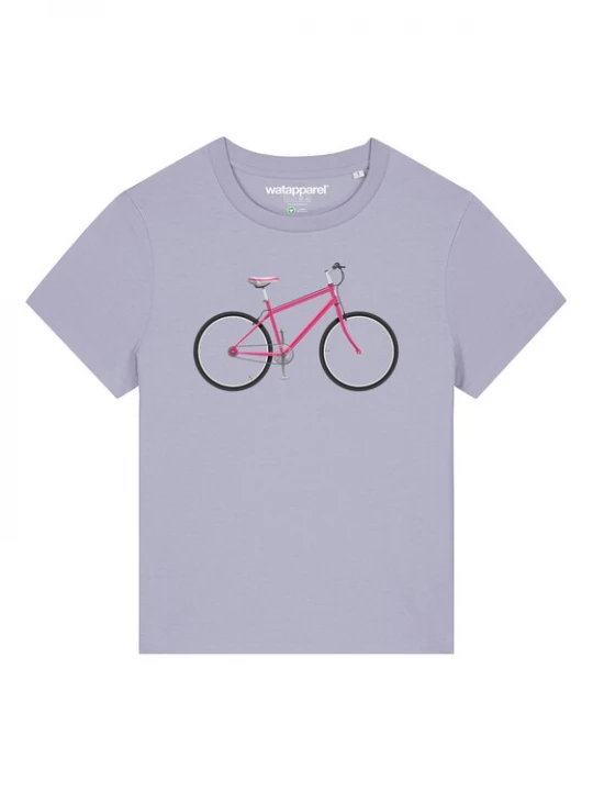 Foto van product Watapparel Shirt ' Pink Bike ' sering / gemengde kleuren